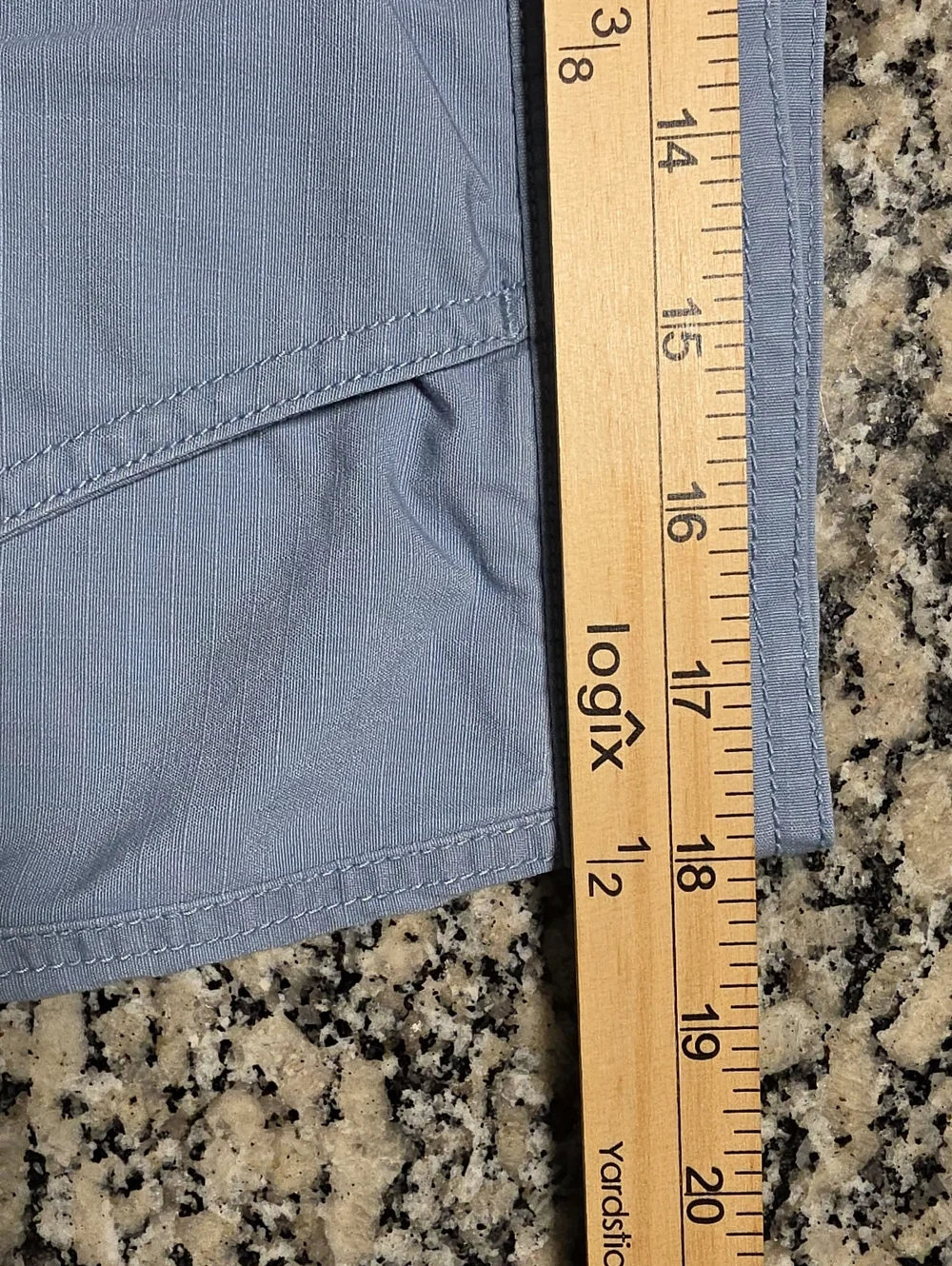 The North Face Light Blue Cargo Shorts